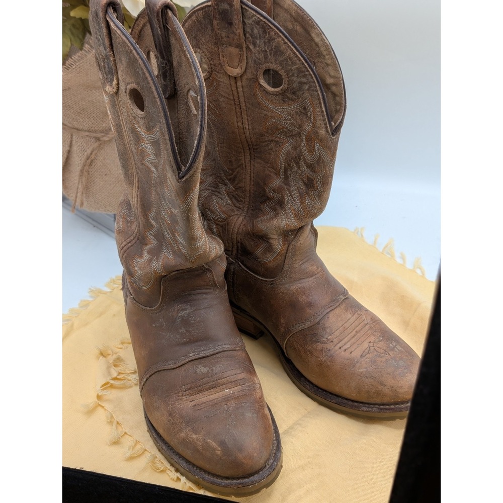 Double-H UltraGel ICE Buckaroo Western Work Boots DH5159 Made In USA Size 8.5M